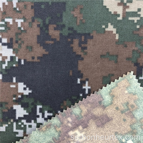 Flamskyddsmedel Polyester Camouflage Military Fabric